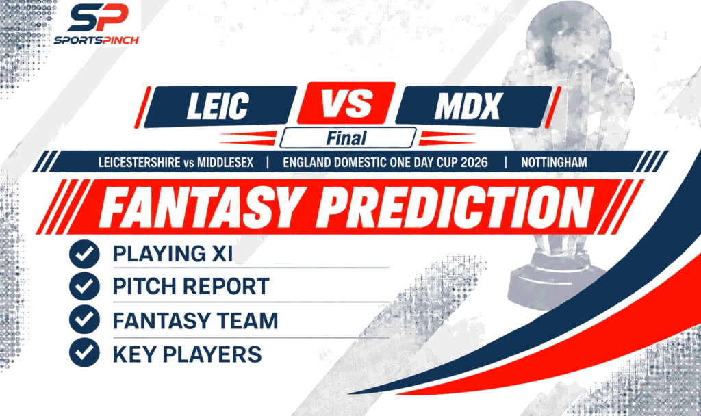 LEIC vs MDX Head to Head Record Leicestershire vs Middlesex T20 Record