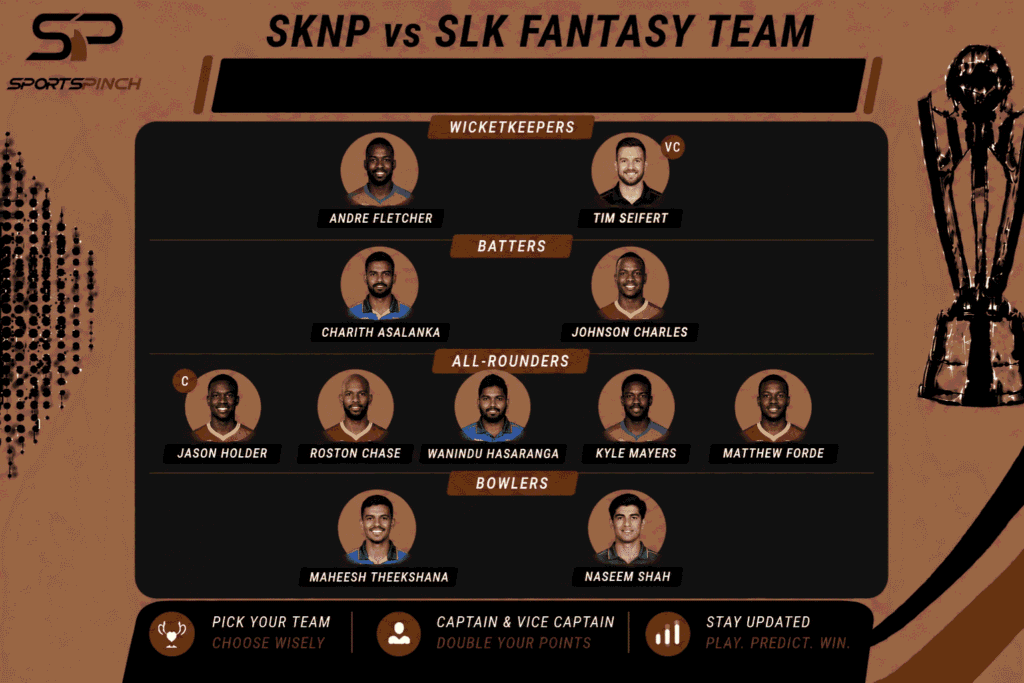 SKNP vs SLK Fantasy Team