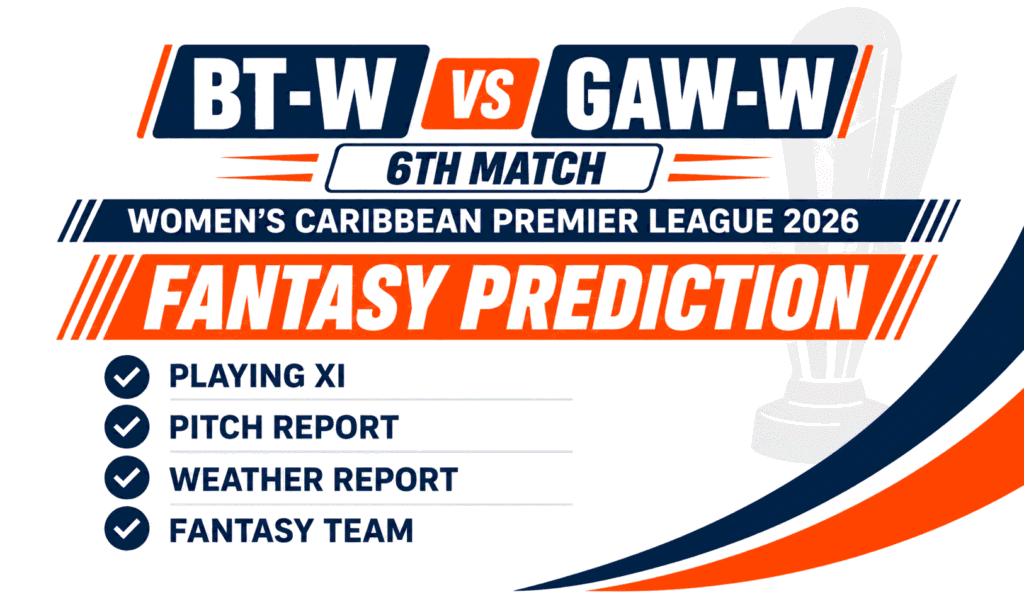 BT-W vs GAW-W Head to Head Record Barbados Tridents Women vs Guyana Amazon Warriors Women T20 Record