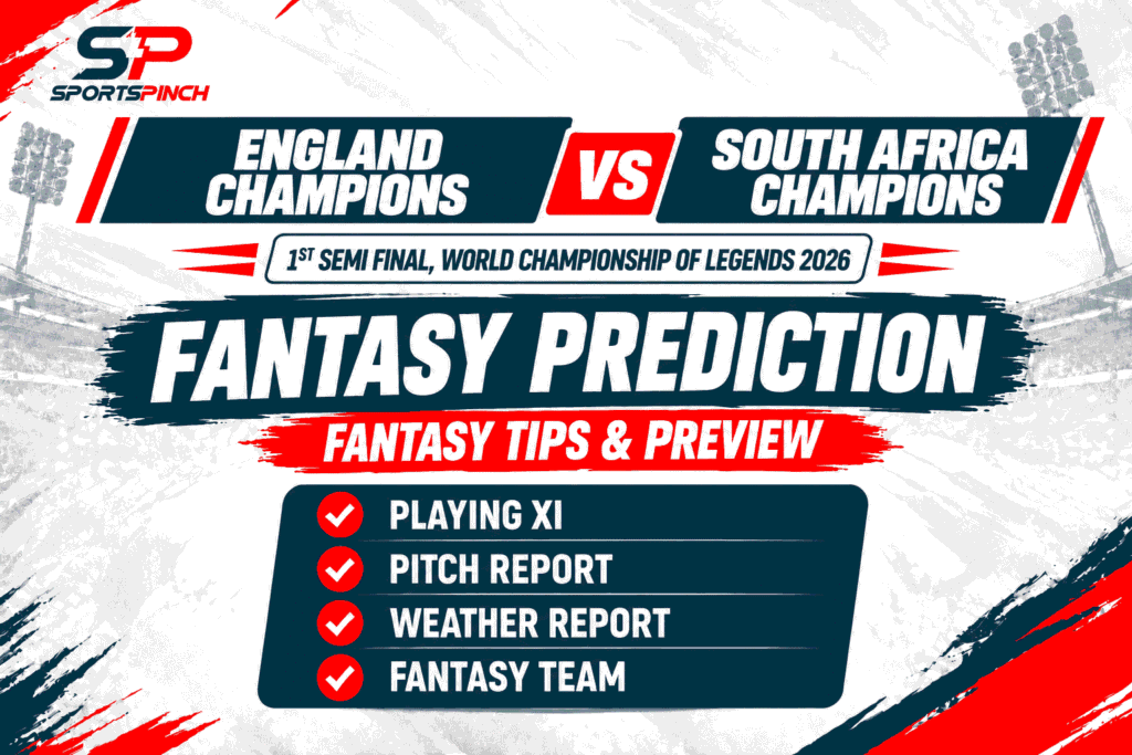 England Champions vs South Africa Champions Fantasy Prediction WCL 2026