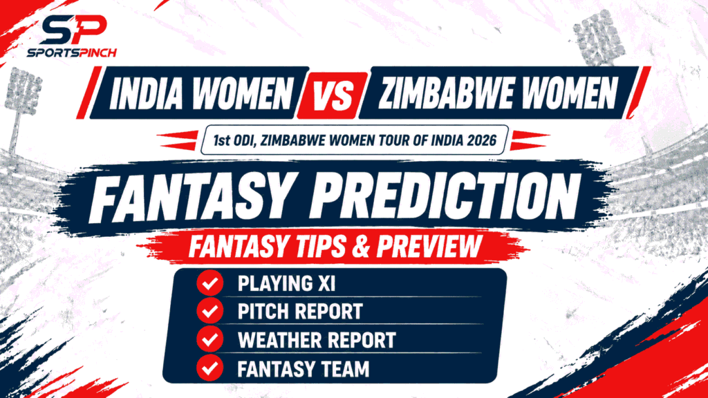 India Women vs Zimbabwe Women Fantasy Prediction 1st ODI 2026