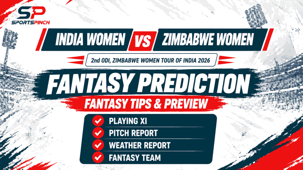 India Women vs Zimbabwe Women Fantasy Prediction, Fantasy Tips and Preview for the 2nd ODI of Zimbabwe Women Tour of India 2026