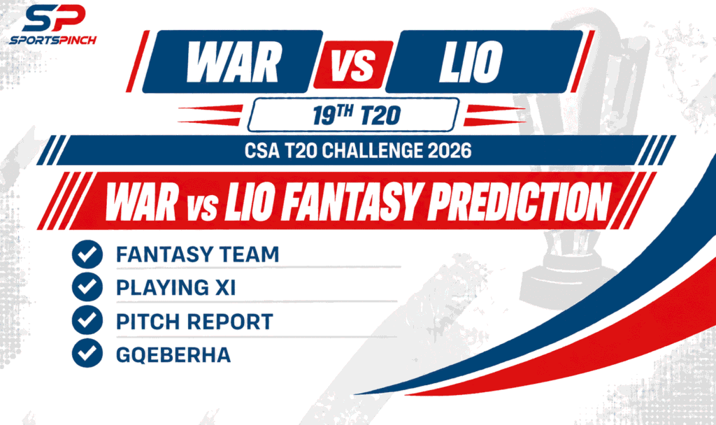 WAR vs LIO Head to Head Record Warriors vs Lions T20 Record