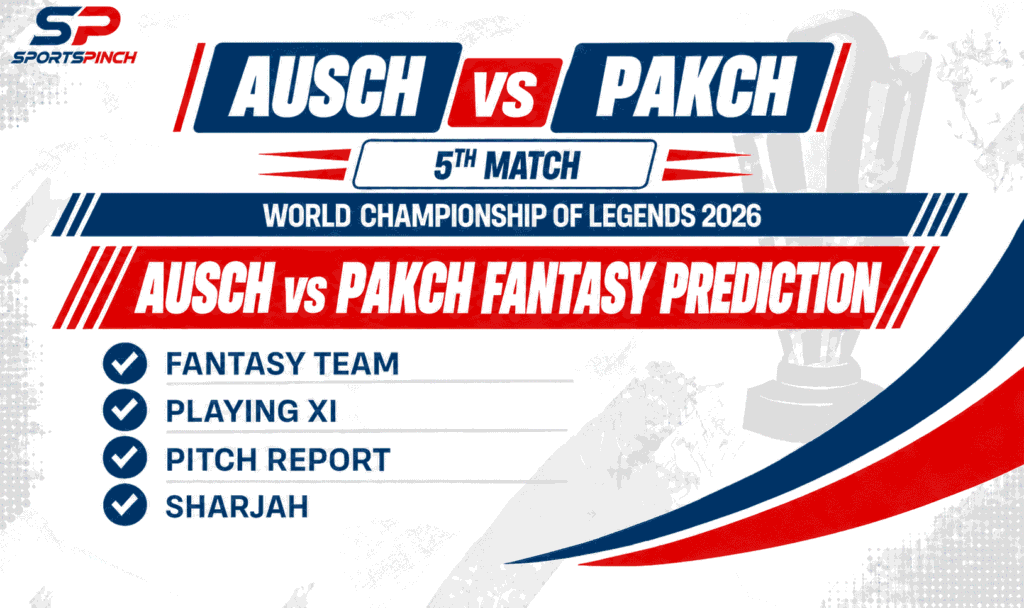 AUSCH vs PAKCH Head to Head Record Australia Champions vs Pakistan Champions T20 Record