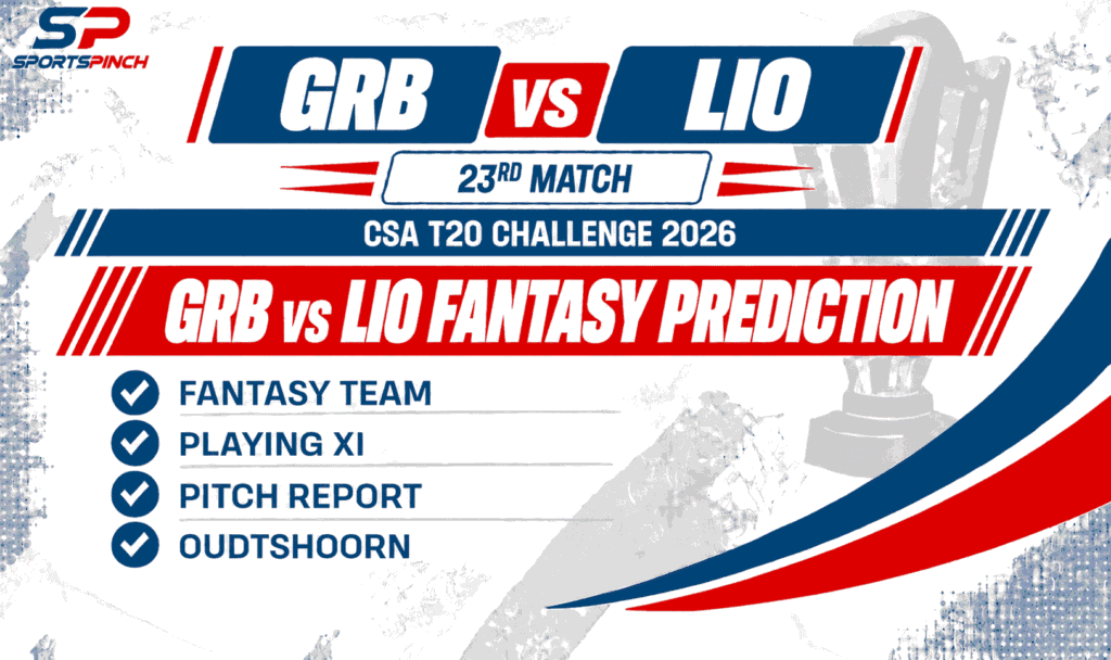 GRB vs LIO Head to Head Record Garden Route Badgers and Lions T20 Record