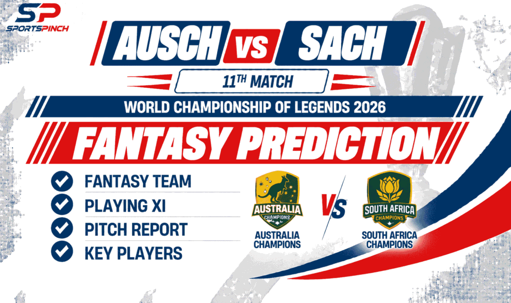 AUSCH vs SACH Head to Head Record Australia Champions vs South Africa Champions T20 Record