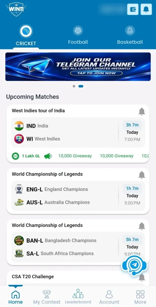 Win11 Fantasy App